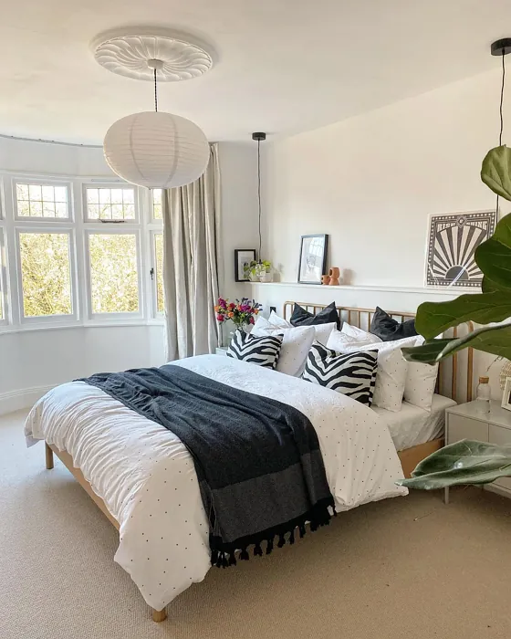 Pure Brilliant White boho bedroom 