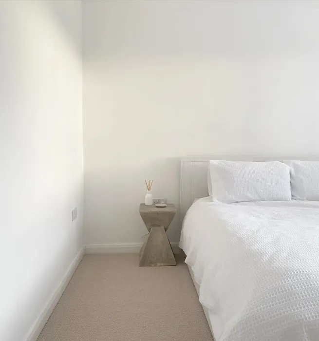 Dulux Pure Brilliant White bedroom interior