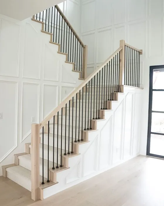 SW Pure White stairs inspiration