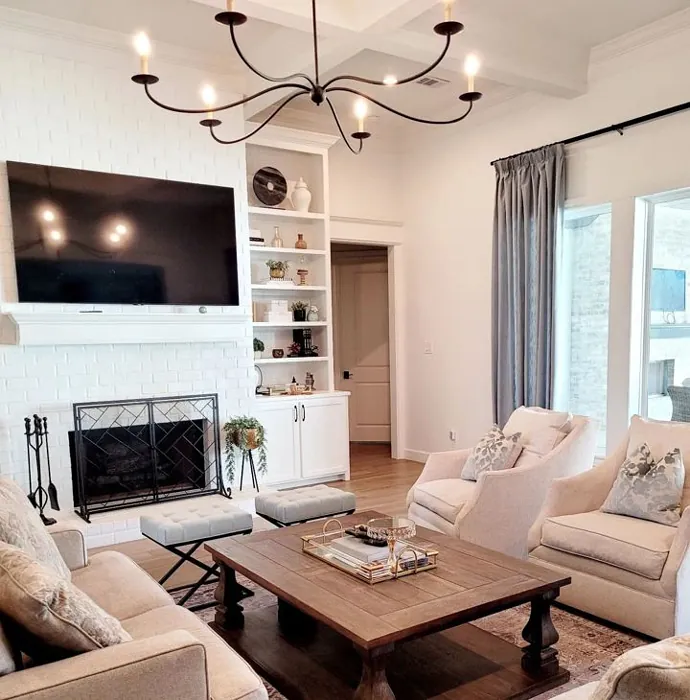 Pure White Living Room