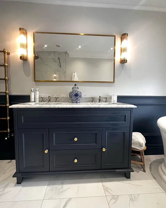 Railings bathroom wall panelling 