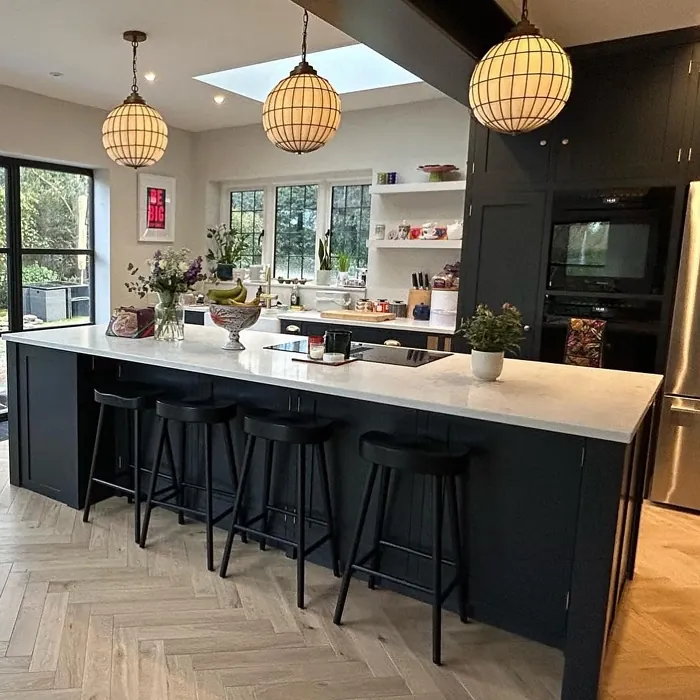 Farrow and Ball Railings stylish kitchen cabinets inspiration