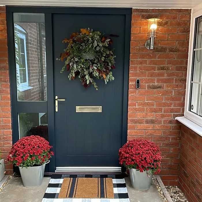 Railings front door color review