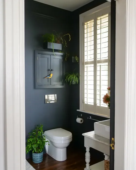 Farrow and Ball Railings bathroom inspiration