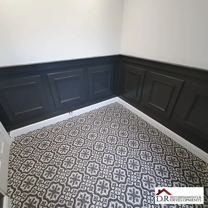 Dulux 20YY 11/017 bathroom wall panelling color