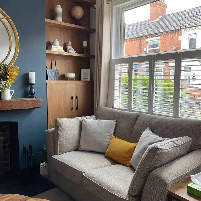 Dulux Raven Plume living room paint review