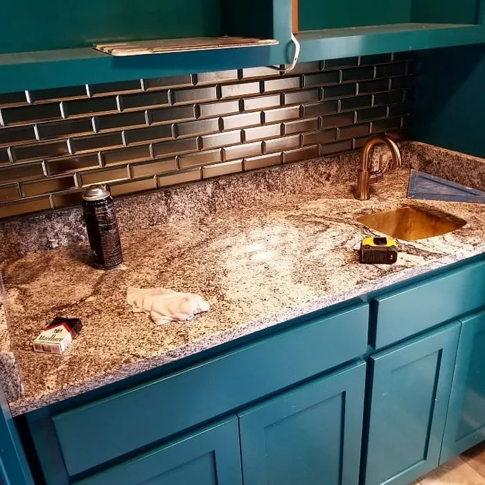 Sw Really Teal Kitchen