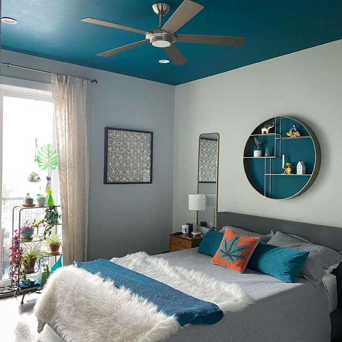 Really Teal Ceiling