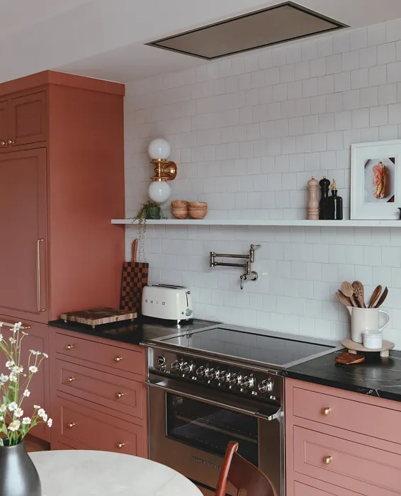 Reddened Earth Kitchen Cabinets