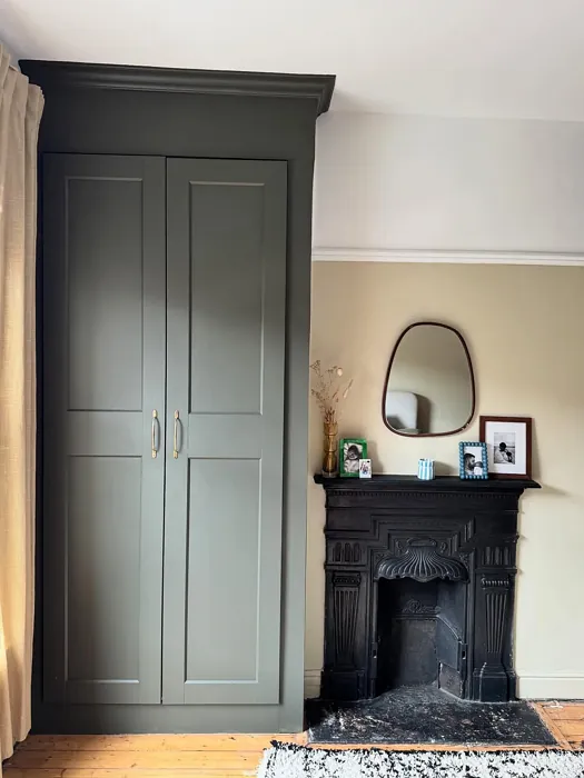 Reduced Green painted cabinets review