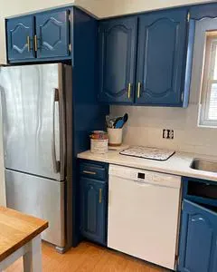 Sw Regatta Blue Kitchen Cabinets