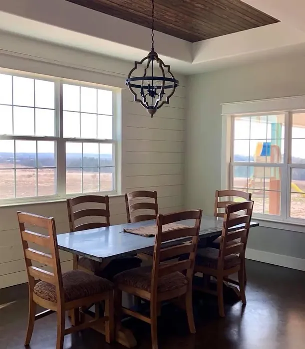 SW Repose Gray dining room interior