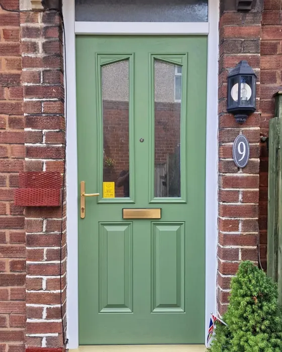  Reseda green front door 