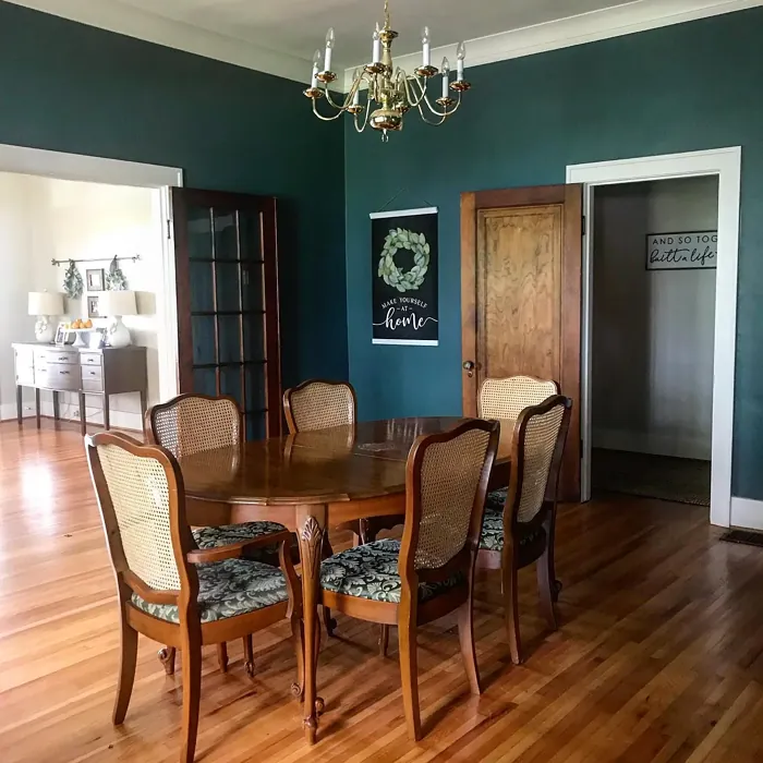 SW Riverway dining room paint