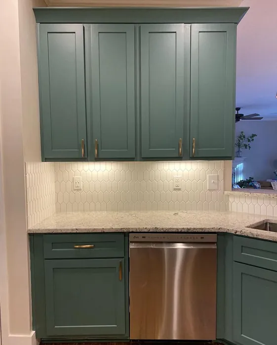 Sherwin Williams Rocky River Kitchen