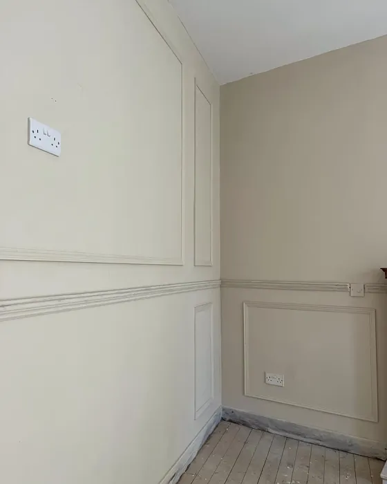 Dulux Rolled Oats wall paint makeover