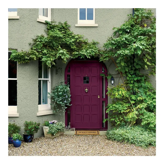 Dulux Royal Berry front door color