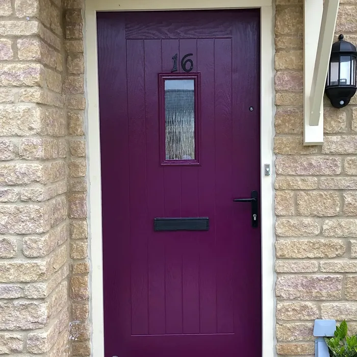 Dulux Royal Berry front door color review