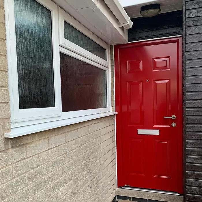 RAL Classic  Ruby red front door paint