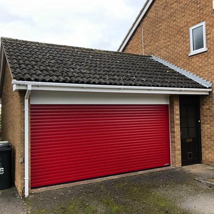 RAL Classic  Ruby red garage door review
