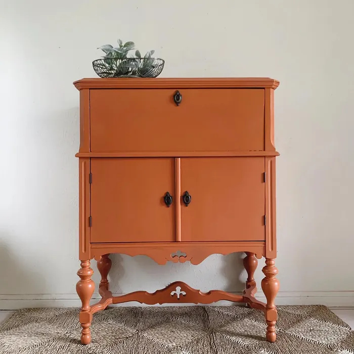 Behr Rusty Gate painted furniture 