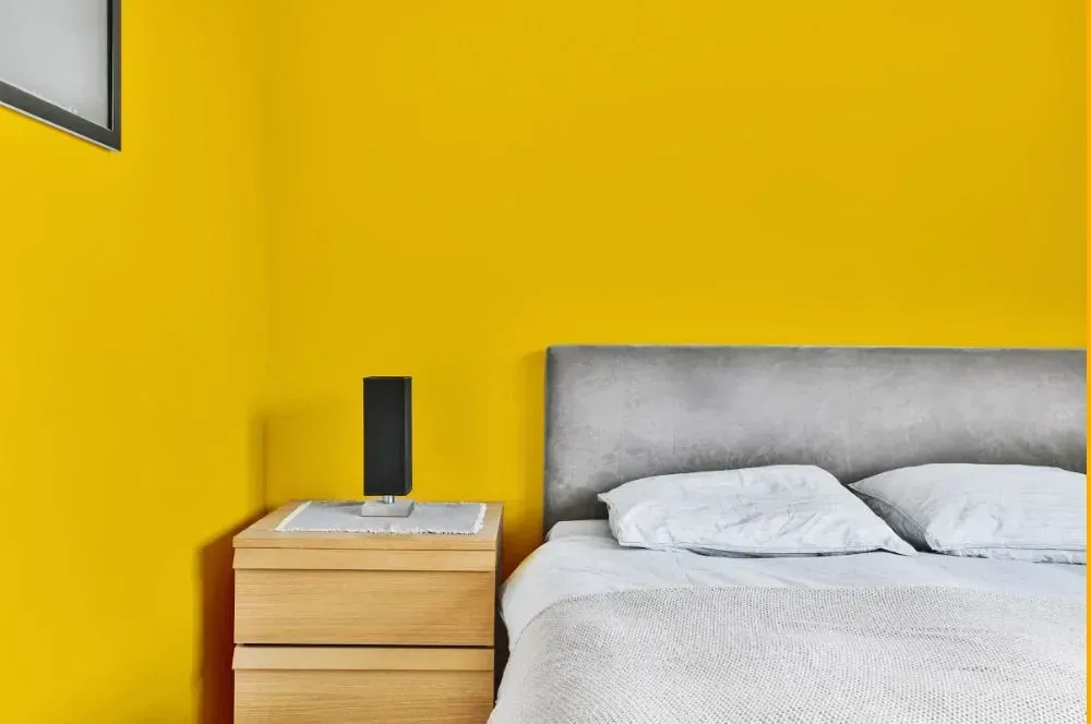 NCS S 0570-Y10R minimalist bedroom
