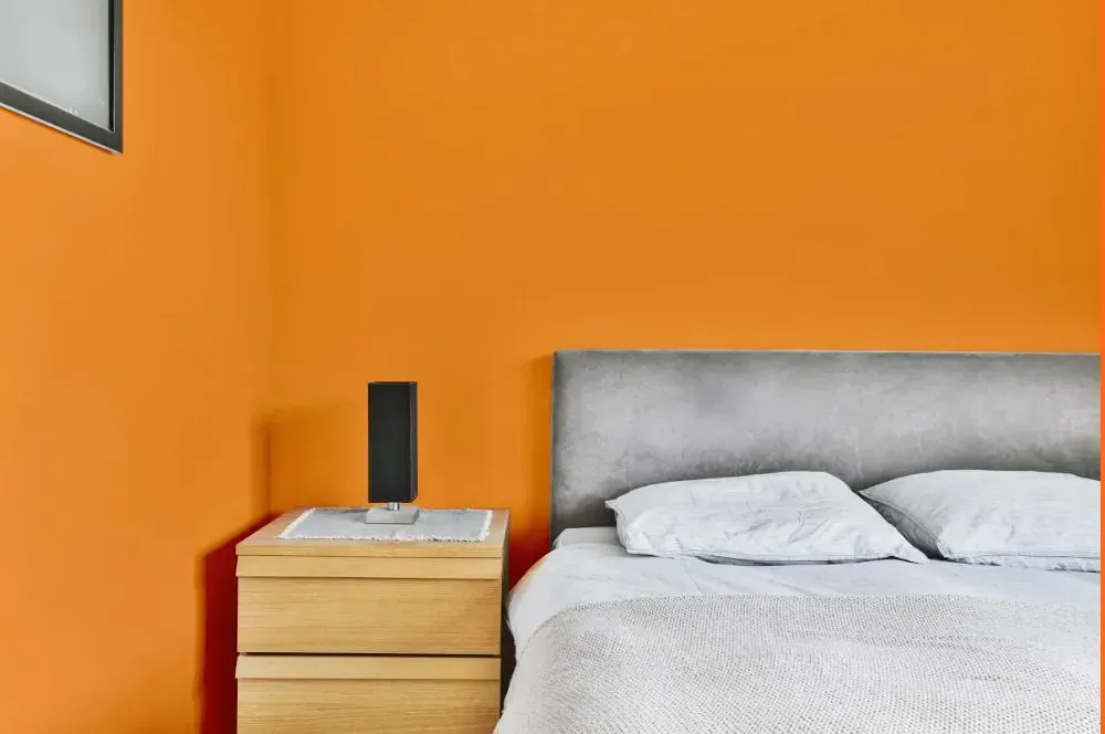 NCS S 0570-Y40R minimalist bedroom