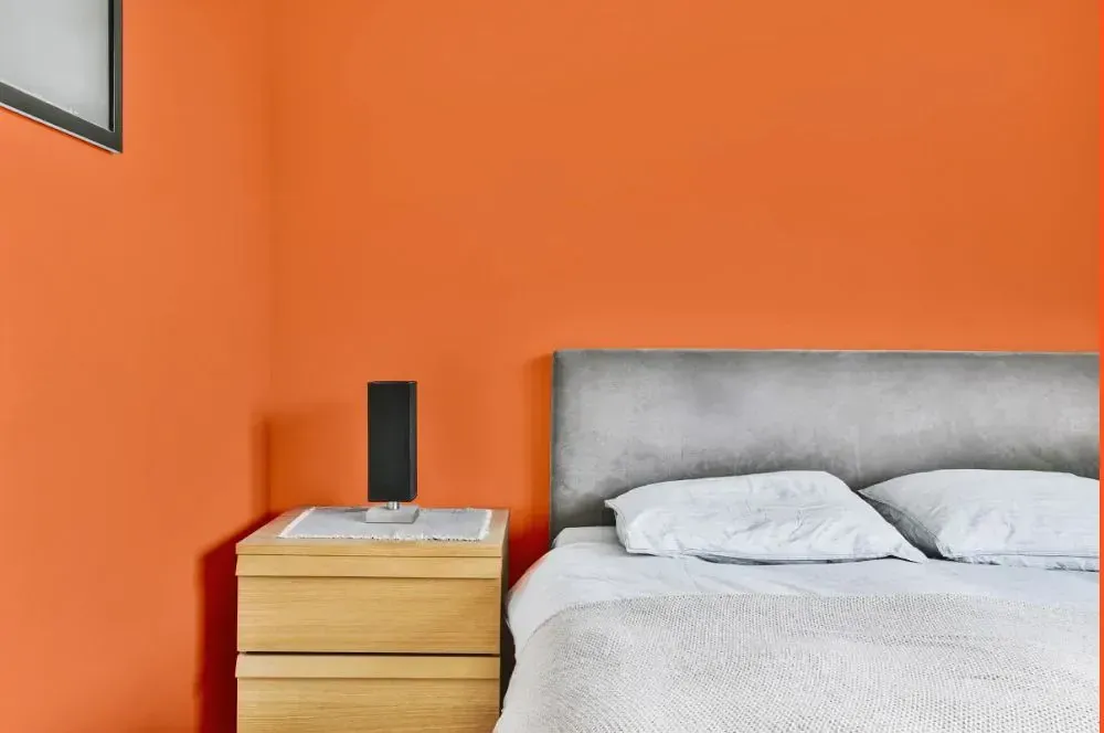 NCS S 0570-Y60R minimalist bedroom