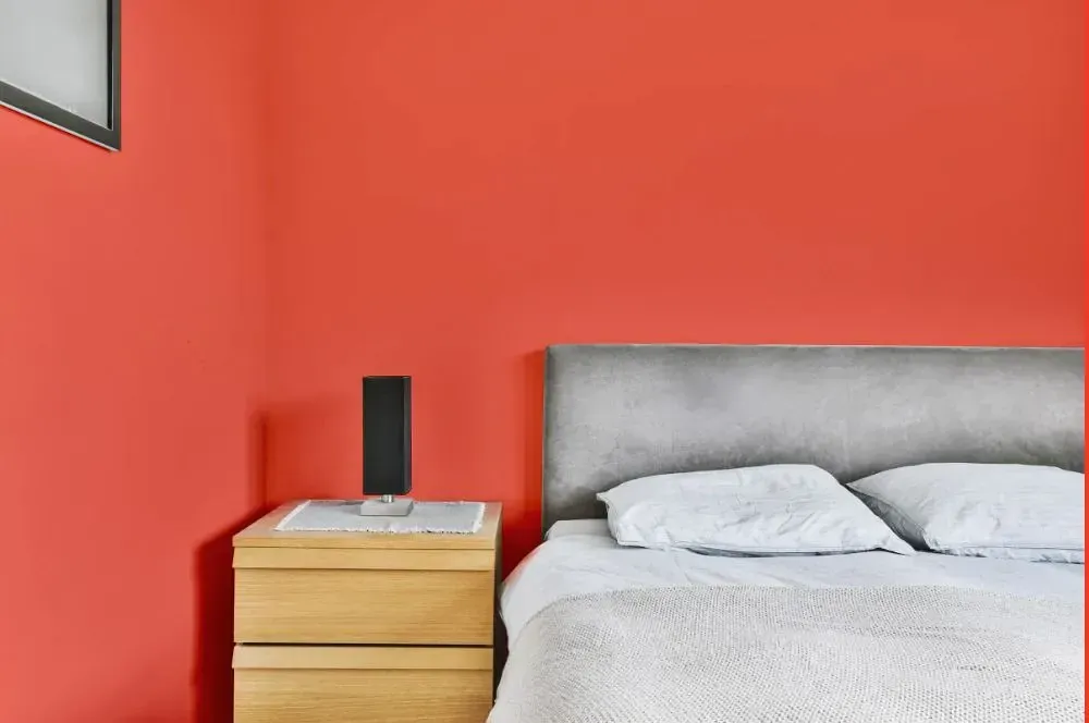 NCS S 0570-Y80R minimalist bedroom