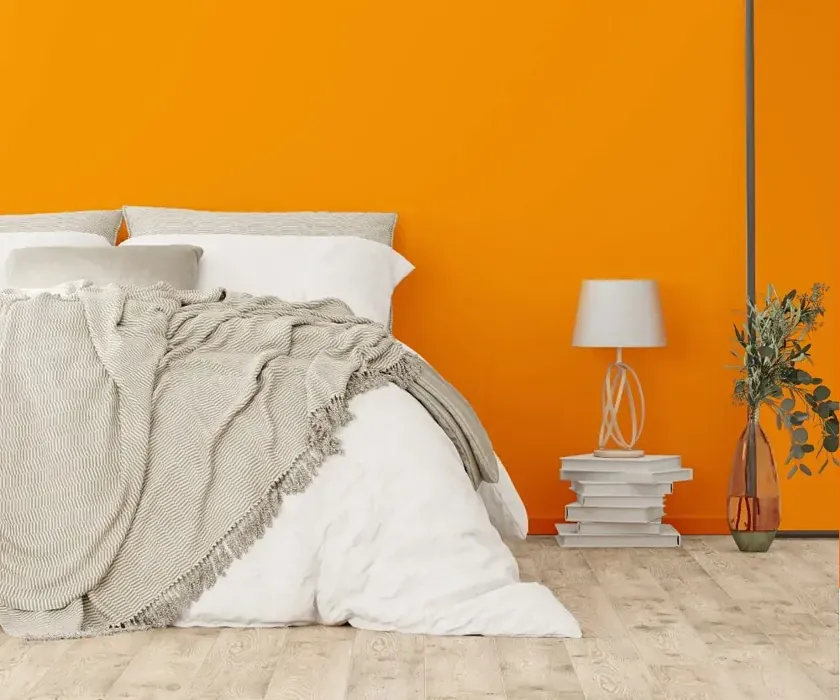 NCS S 0585-Y30R cozy bedroom wall color