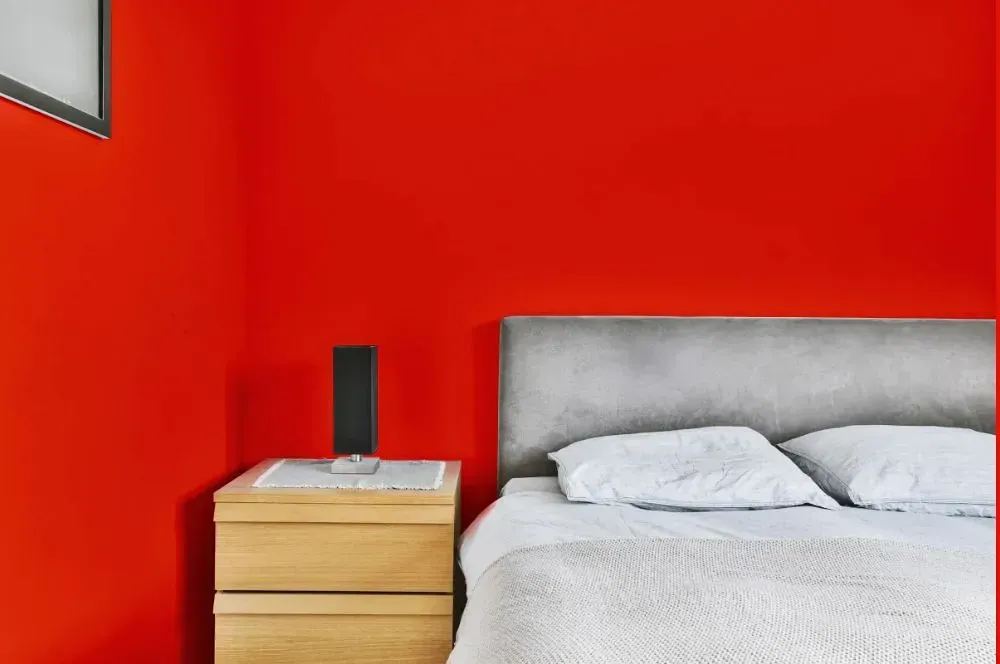 NCS S 0585-Y80R minimalist bedroom
