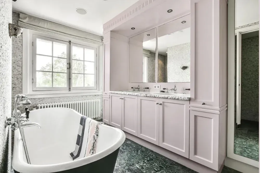 NCS S 0804-R30B victorian bathroom paint