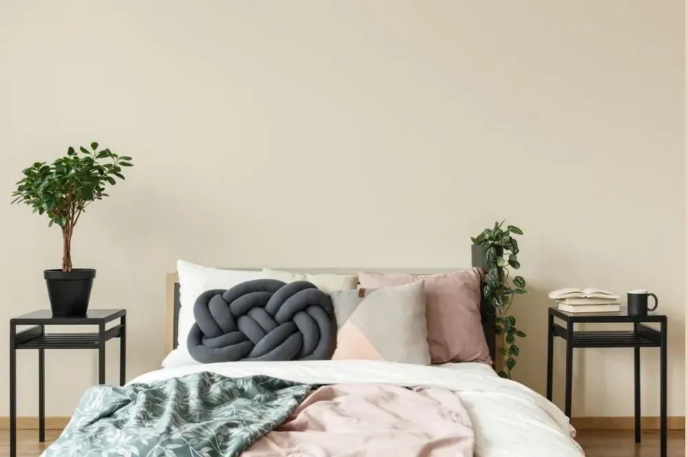 NCS S 0804-Y30R scandinavian bedroom