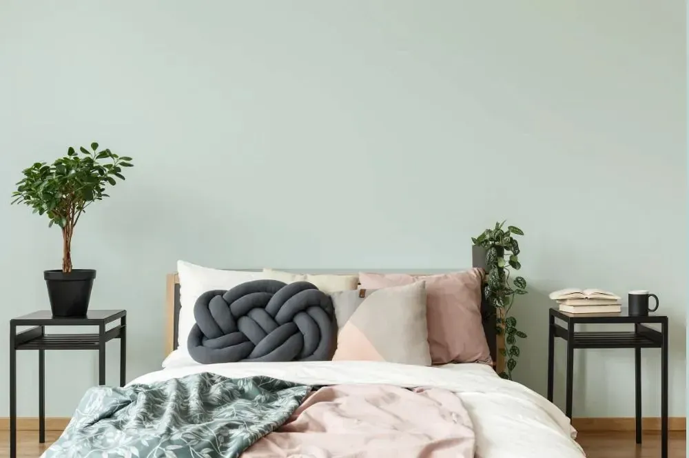 NCS S 0907-B80G scandinavian bedroom