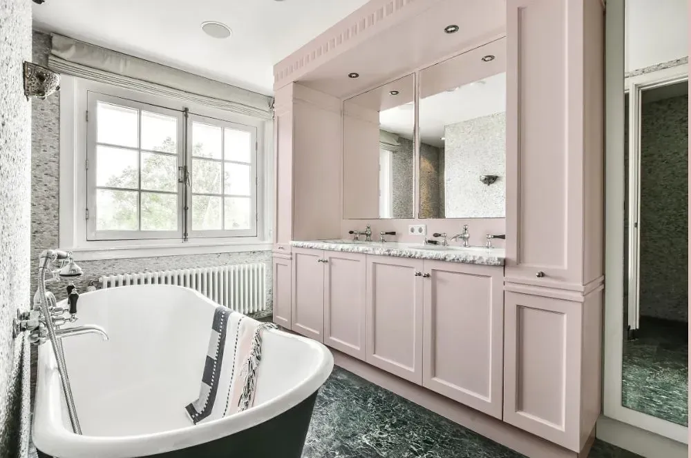 NCS S 0907-R10B victorian bathroom paint