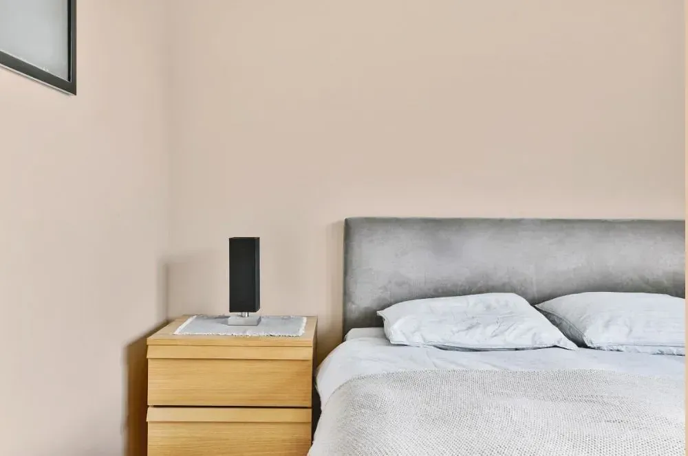 NCS S 0907-Y50R minimalist bedroom