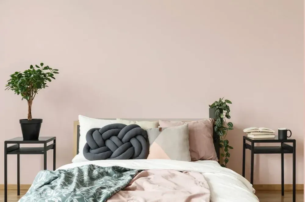 NCS S 0907-Y90R scandinavian bedroom