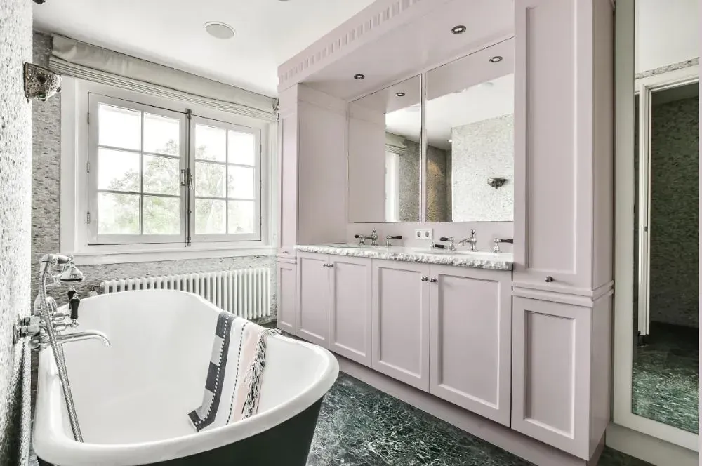 NCS S 1005-R30B victorian bathroom paint