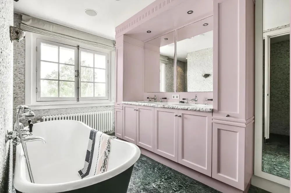 NCS S 1010-R30B victorian bathroom paint