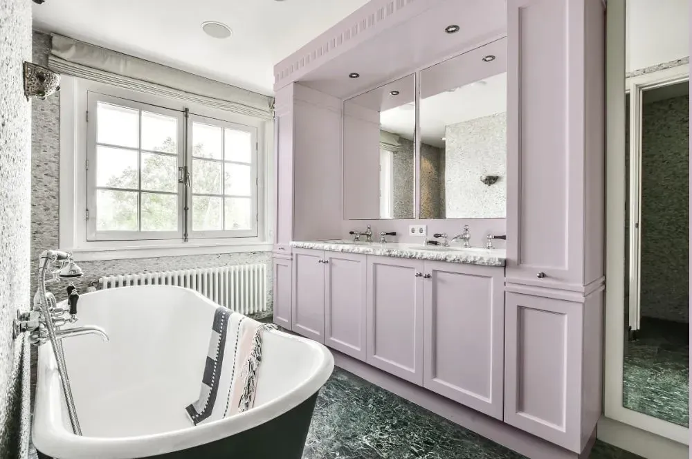 NCS S 1010-R50B victorian bathroom paint