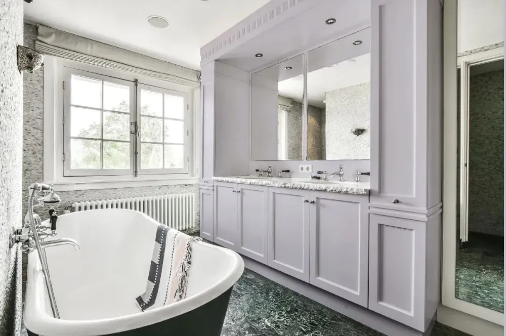 NCS S 1010-R60B victorian bathroom paint