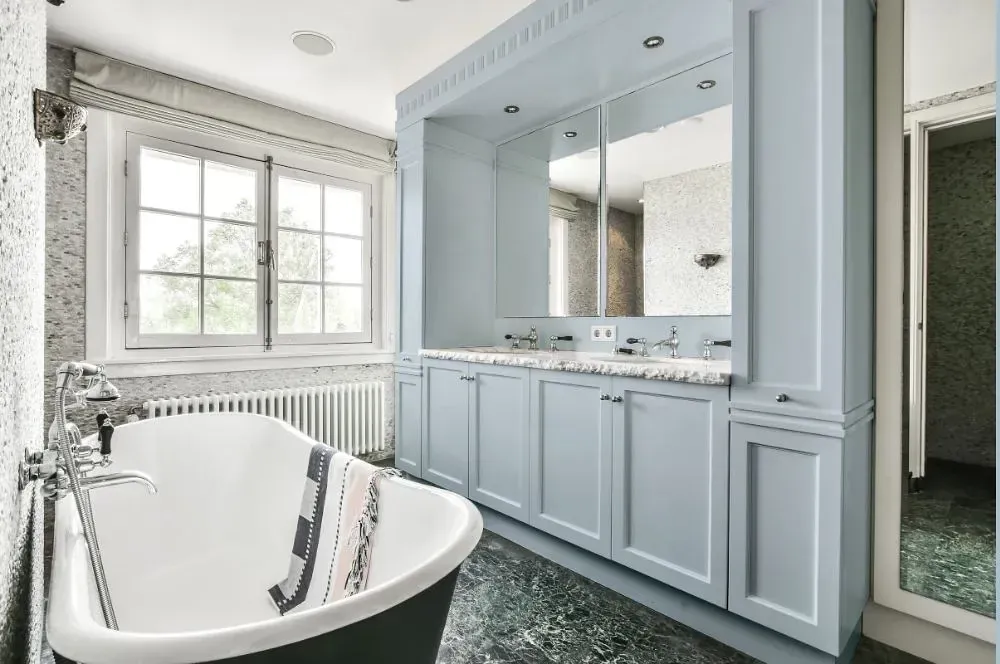 NCS S 1010-R90B victorian bathroom paint