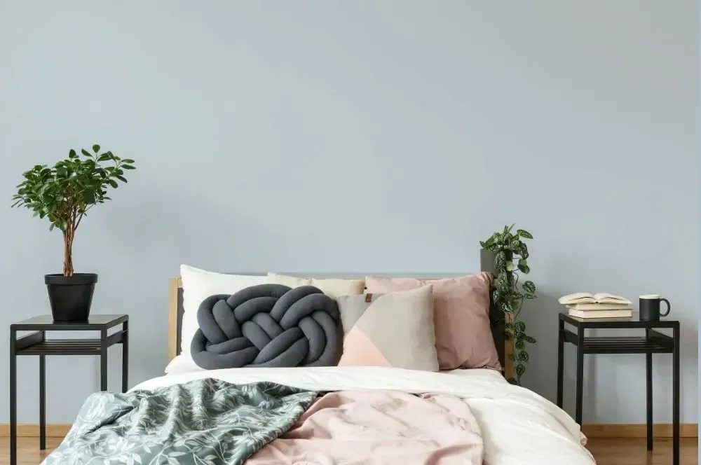 NCS S 1010-R90B scandinavian bedroom