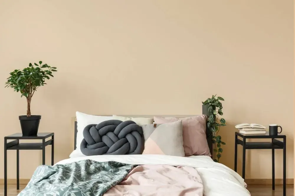 NCS S 1010-Y30R scandinavian bedroom