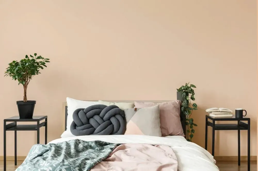 NCS S 1010-Y50R scandinavian bedroom