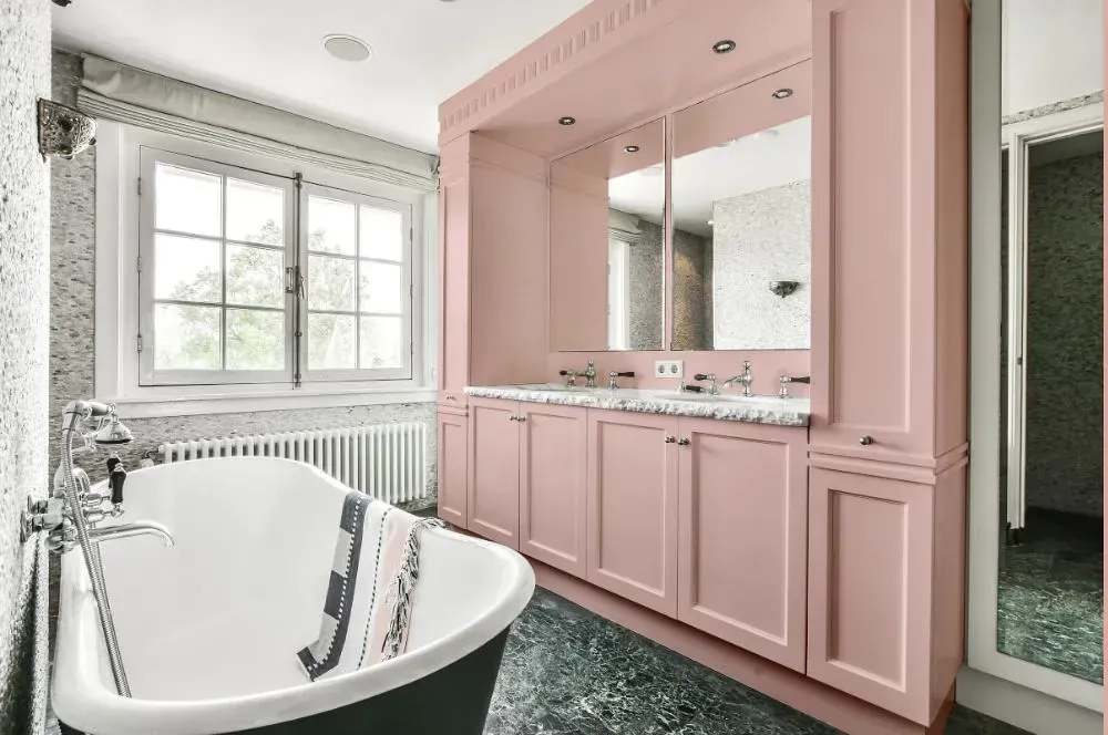 NCS S 1015-R victorian bathroom paint