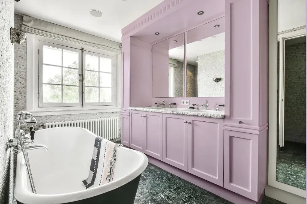 NCS S 1015-R40B victorian bathroom paint