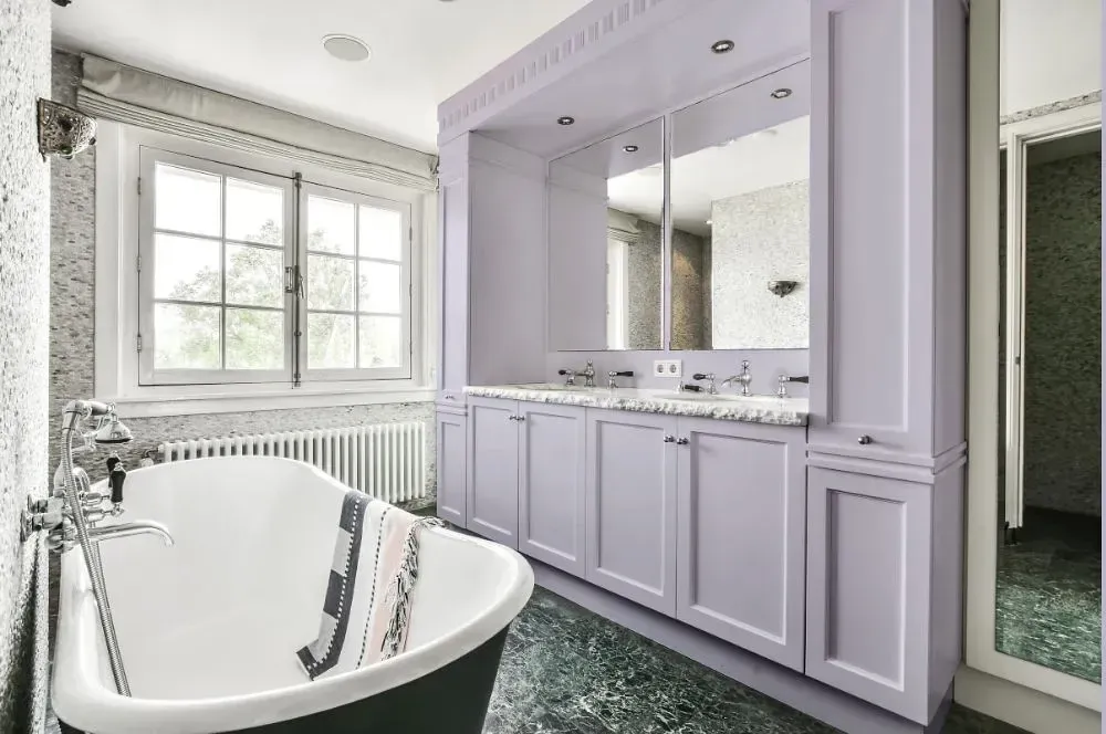 NCS S 1015-R60B victorian bathroom paint