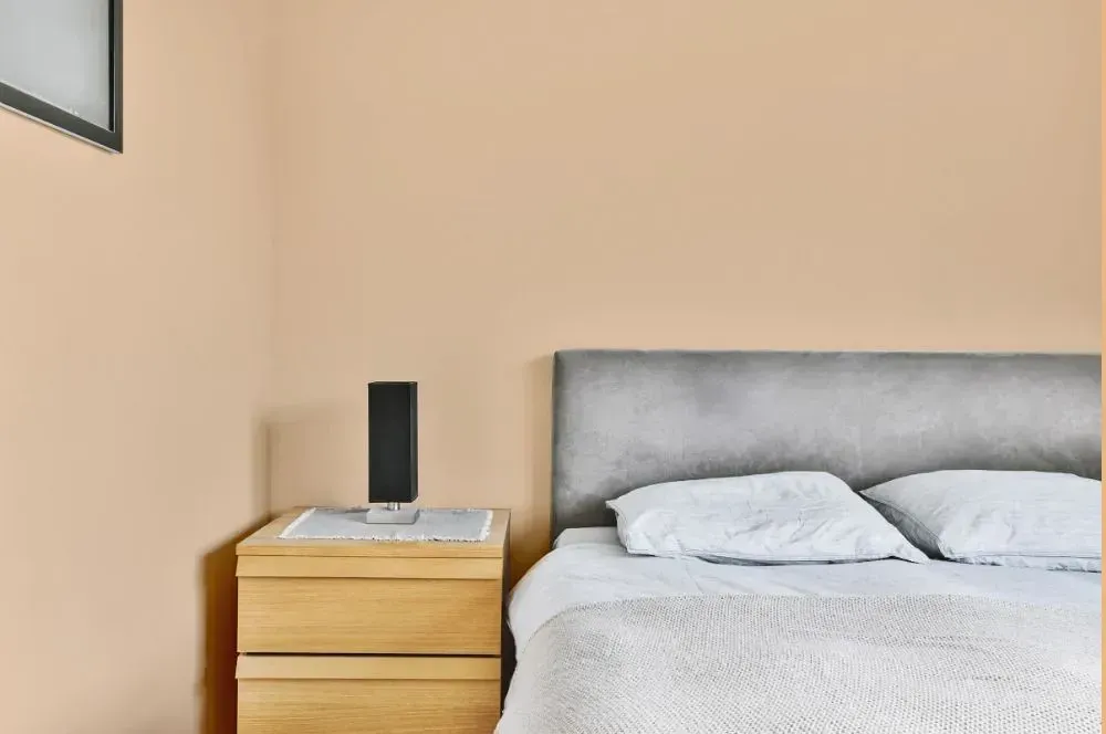 NCS S 1015-Y40R minimalist bedroom
