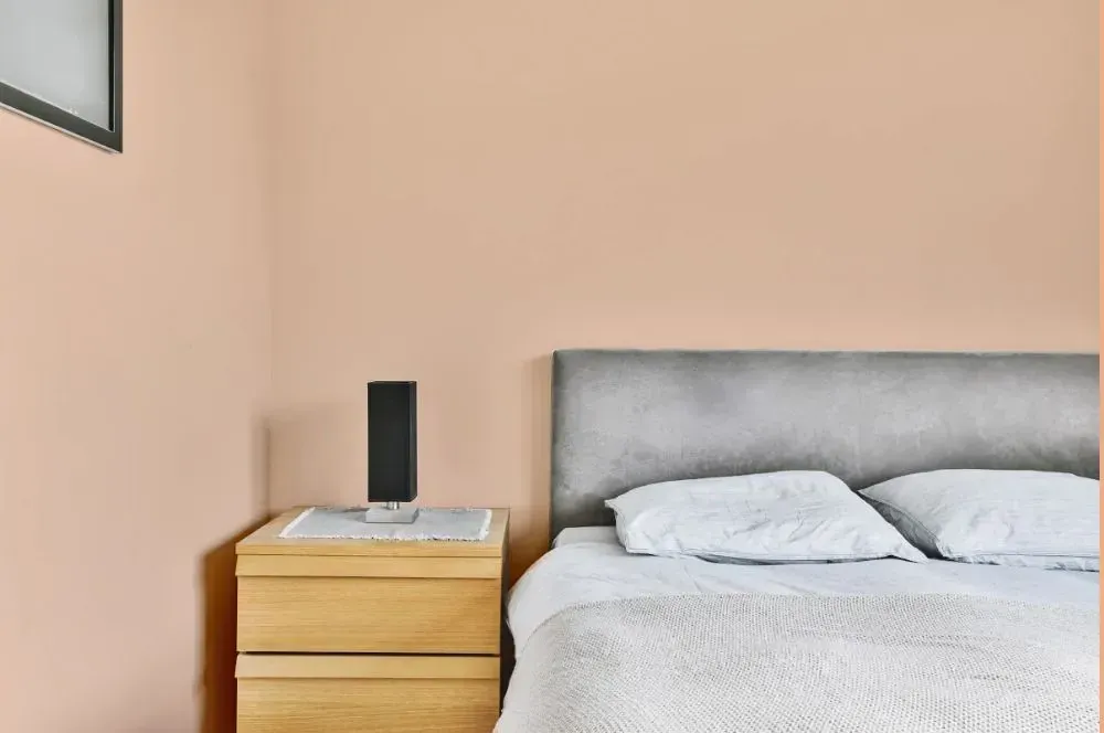 NCS S 1015-Y50R minimalist bedroom